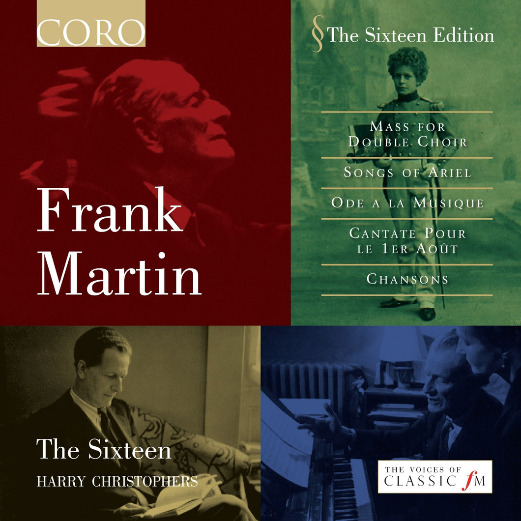 Frank Martin. Album by The Sixteen