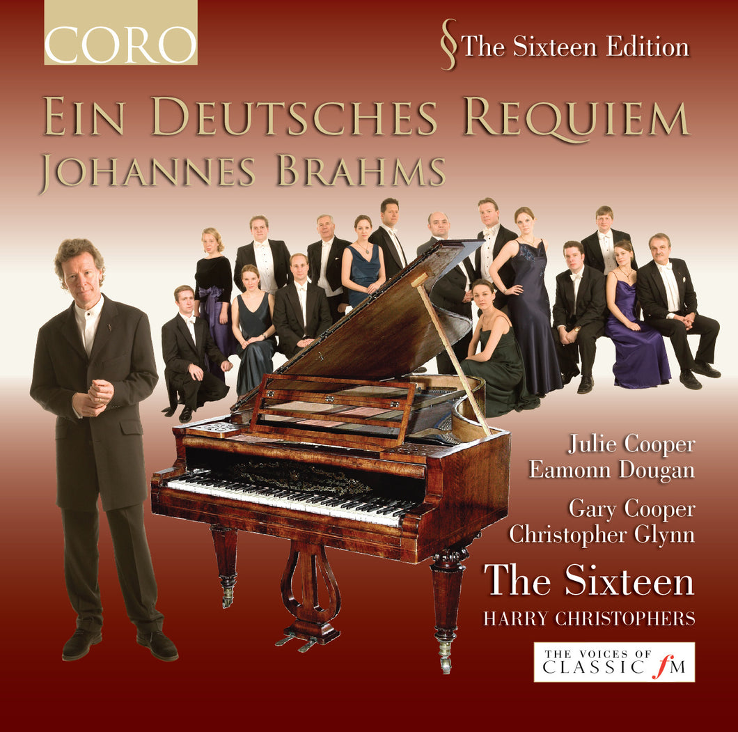 Brahms: Ein Deutsches Requiem. Album by The Sixteen