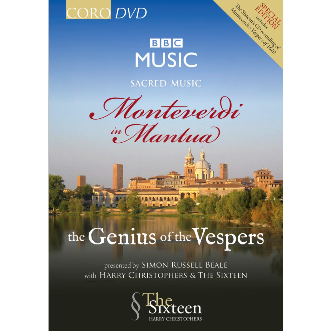 Monteverdi in Mantua: the Genius of the Vespers (Special Edition DVD with CD). Feat. The Sixteen