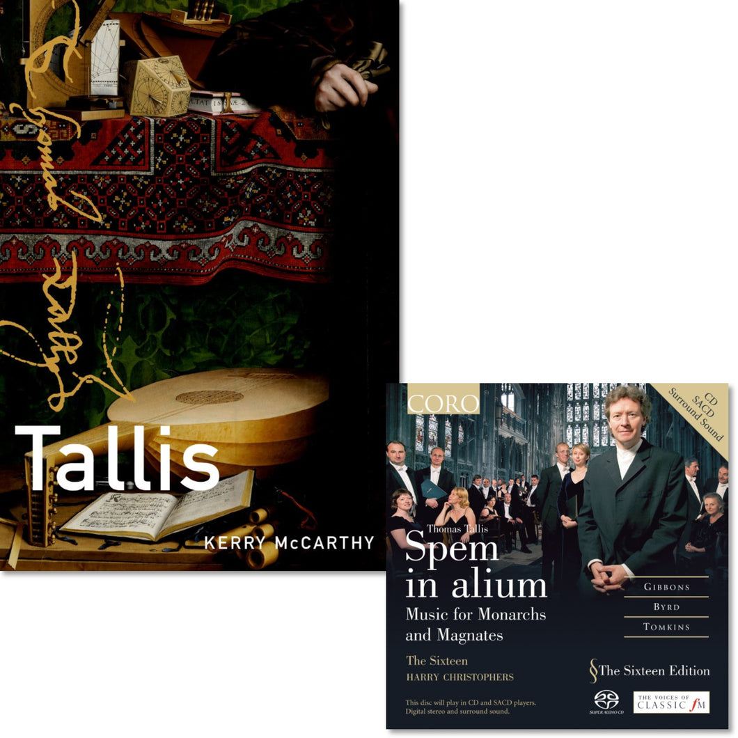 Tallis by Kerry McCarthy & Spem in Alium CD. Book and CD Special Offer