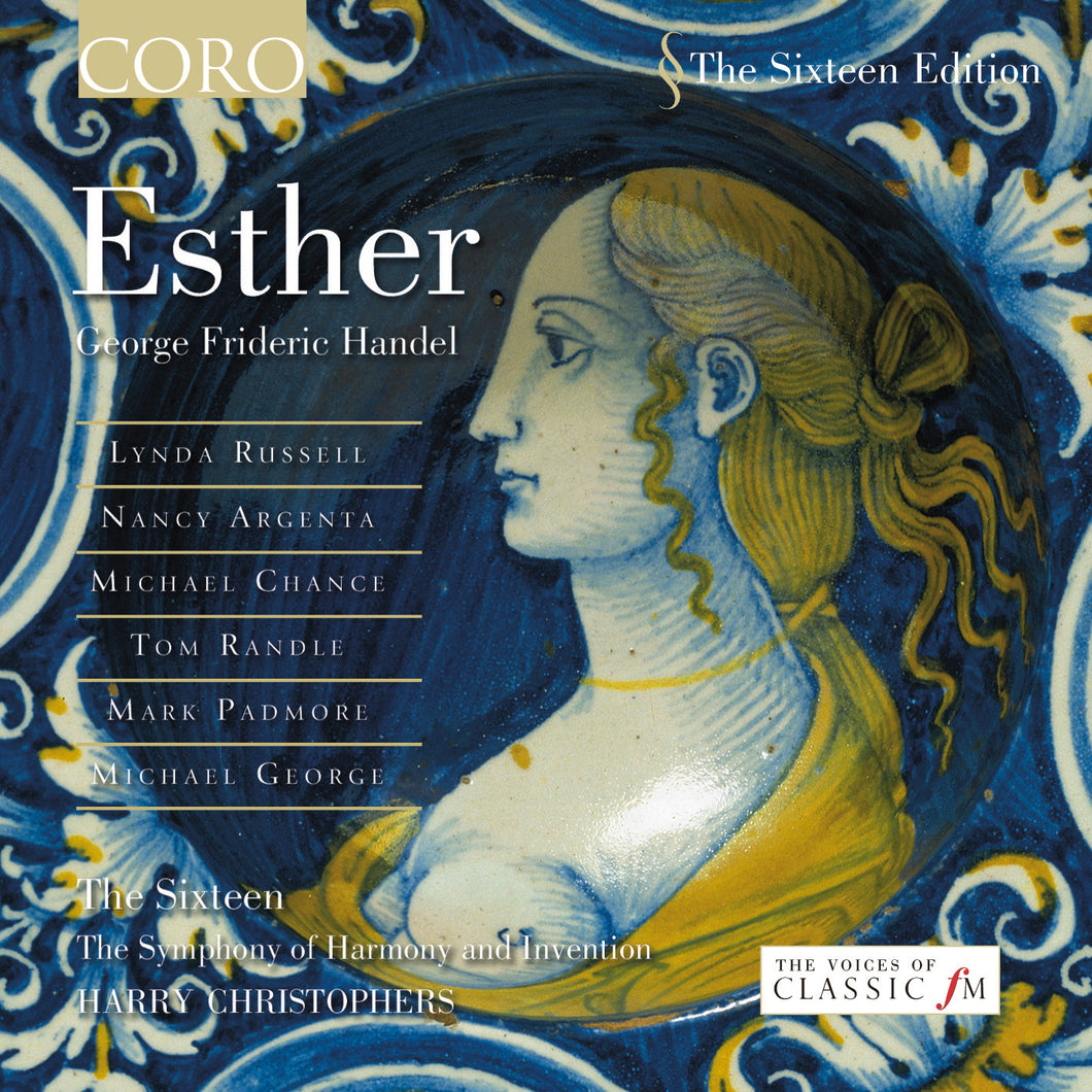 Handel: Esther. Album by The Sixteen