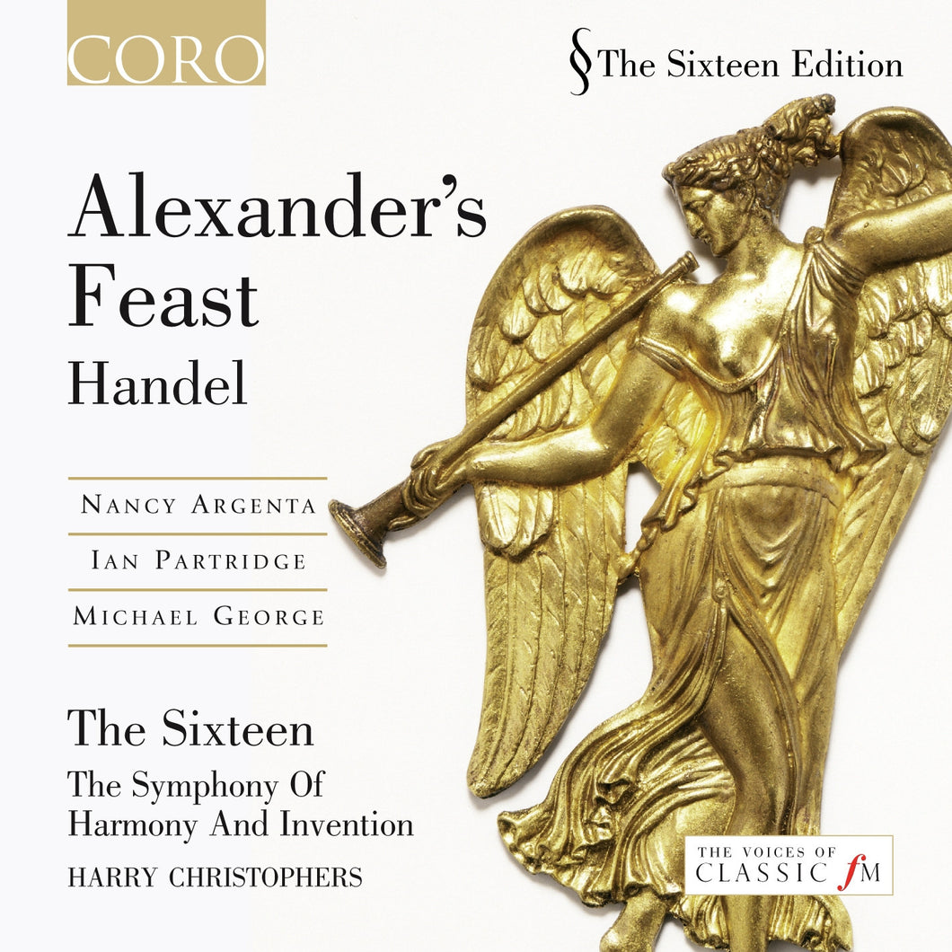 Handel: Alexander's Feast. Album by The Sixteen