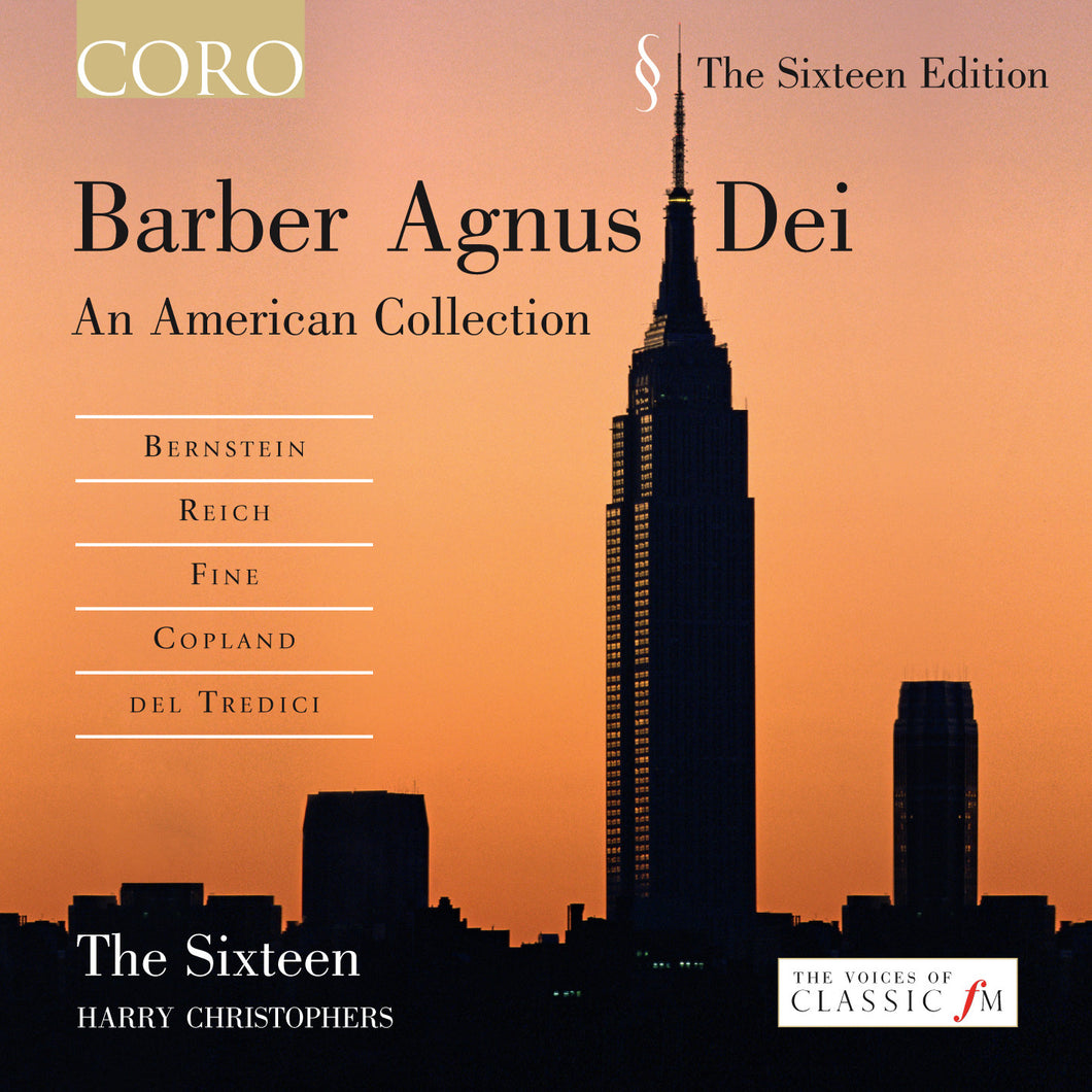 Barber: Agnus Dei - An American Collection. Album by The Sixteen