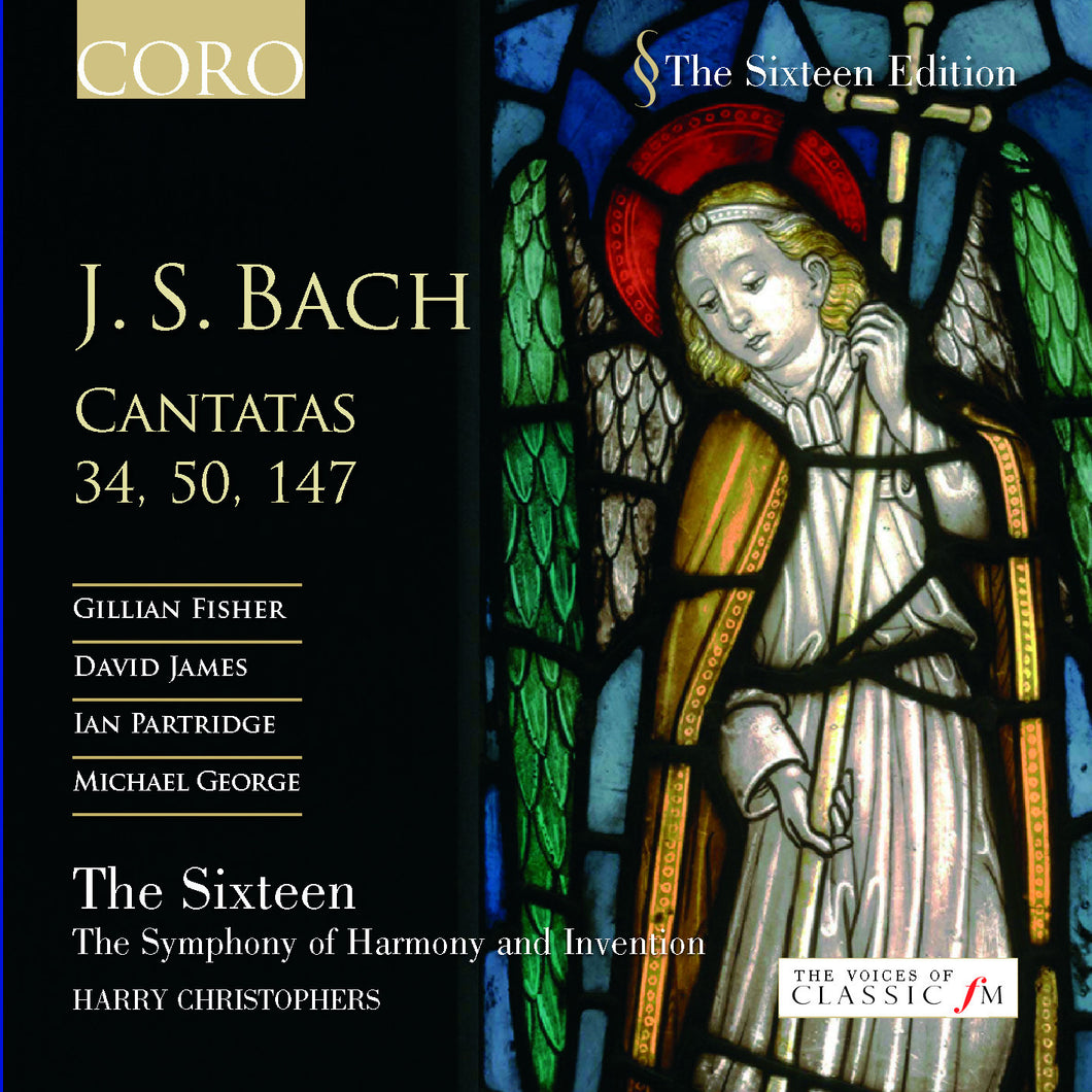 J.S. Bach: Cantatas 34, 50, 147. Album by The Sixteen