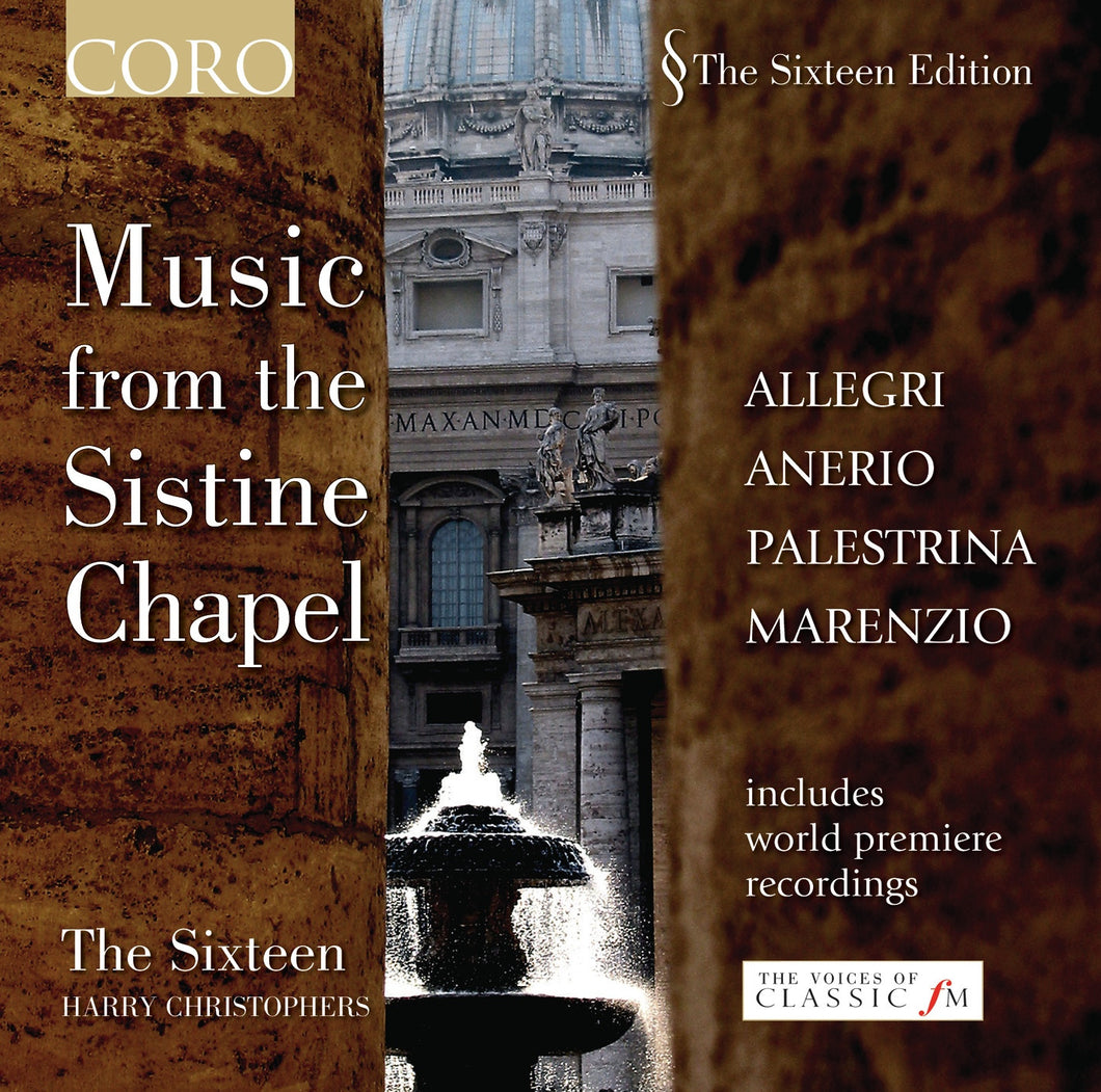 Music from the Sistine Chapel. Album by The Sixteen