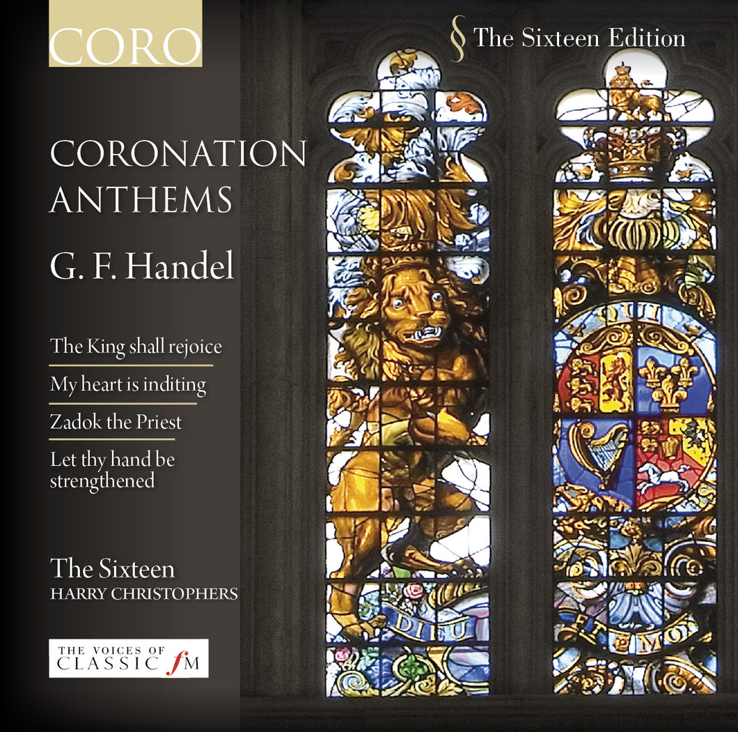 Handel: Coronation Anthems. Album by The Sixteen