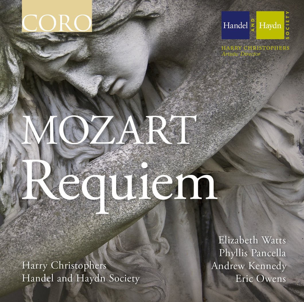 Mozart: Requiem. Album by the Handel and Haydn Society