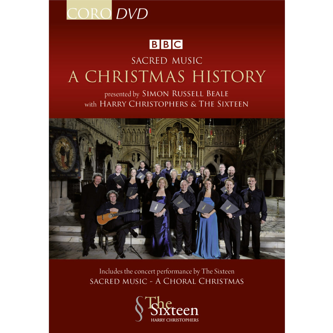 Sacred Music: A Christmas History. DVD featuring The Sixteen