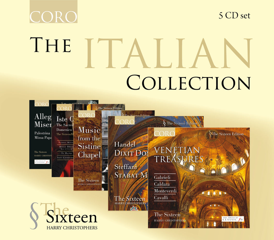 The Italian Collection. Albums by The Sixteen