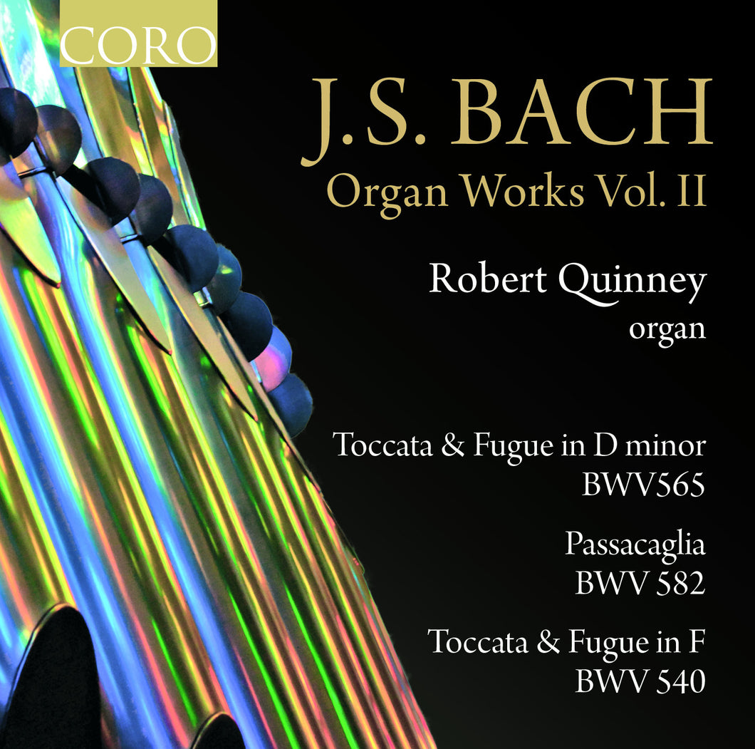 J.S. Bach - Organ Works Vol. II. Album by Robert Quinney