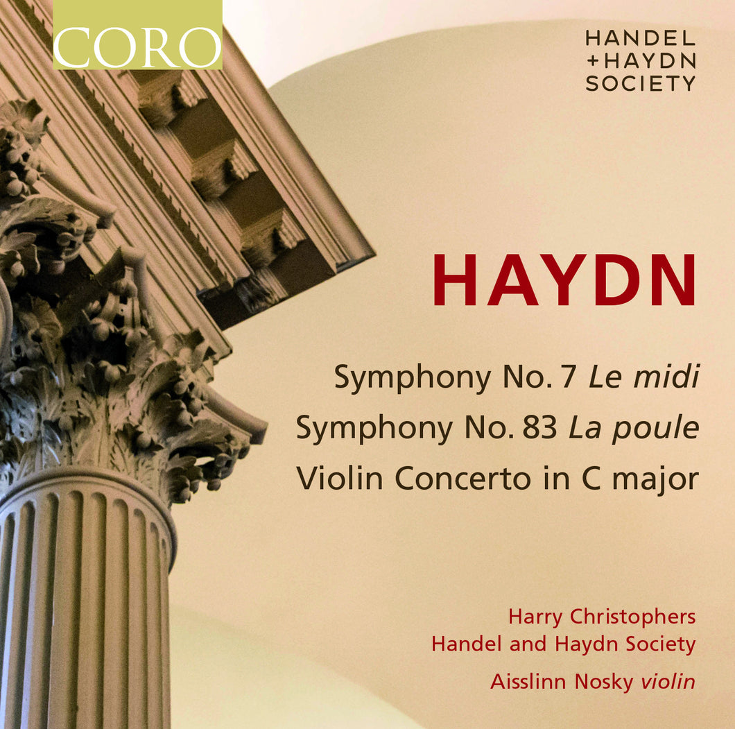 Haydn: Symphonies No. 7 & No. 83. Album by the Handel and Haydn Society